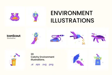 Environment Illustration Pack