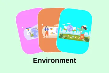 Environnement Pack d'Illustrations