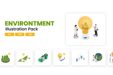 Environnement Pack d'Illustrations