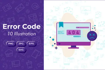 Error Code Illustration Pack