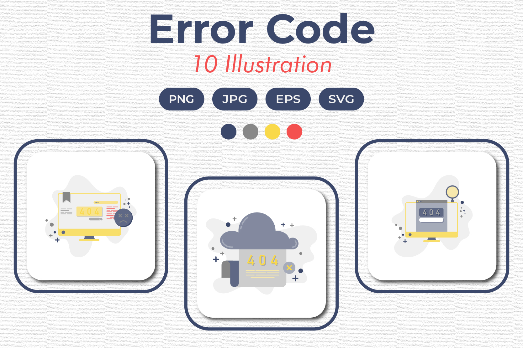 Premium Error Code Illustration pack from Network & Communication ...