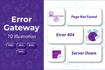 Error Gateway Illustration Pack