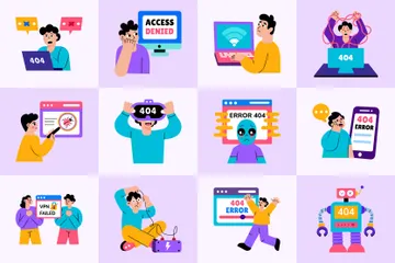 Error Illustration Pack