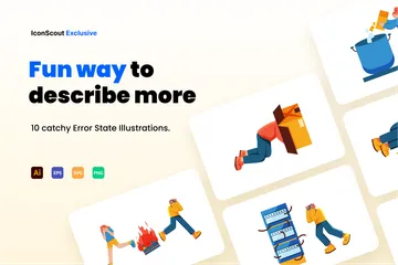 Error State Illustration Pack
