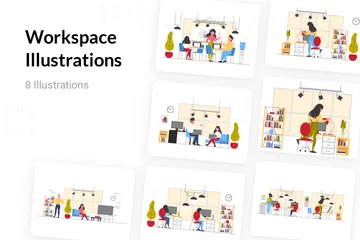 Espace de travail Illustration Pack