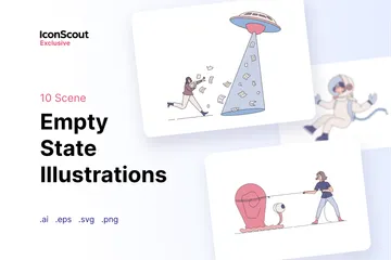État vide Illustration Pack
