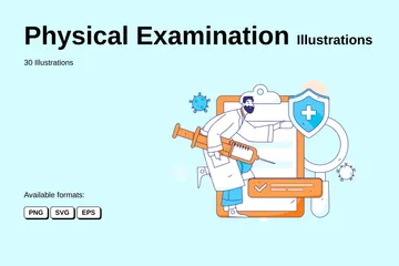 Examen physique Pack d'Illustrations