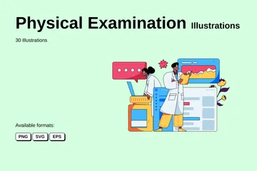 Examen physique Pack d'Illustrations