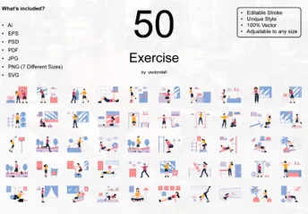 Exercice Pack d'Illustrations