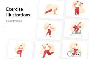 Exercise Illustration Pack