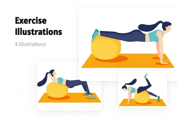 Exercise Illustration Pack