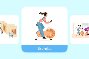 Exercise Illustration Pack