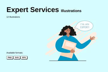 Expert Services Illustration Pack