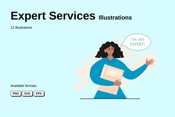 Experten-Services Illustrationspack