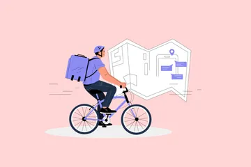 Express Delivery Illustration Pack