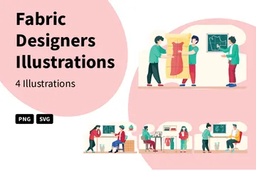 Fabric Designers Illustration Pack