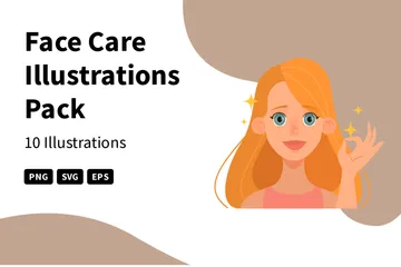 Face Care Illustration Pack