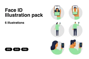 Face ID Illustration Pack