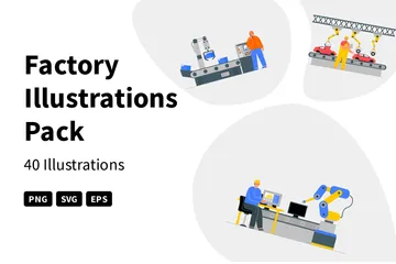 Factory Illustration Pack