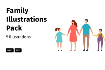 Family Illustration Pack