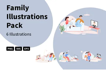 Family Illustration Pack