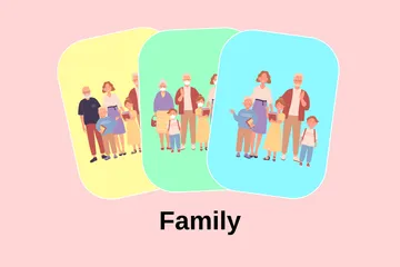 Family Illustration Pack