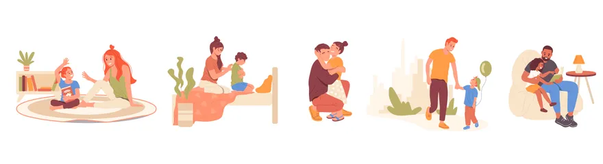 Family Illustration Pack