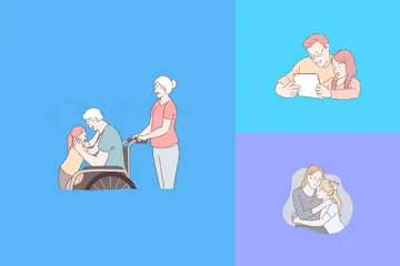 Family Illustration Pack