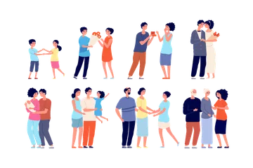 Family Stages Illustration Pack
