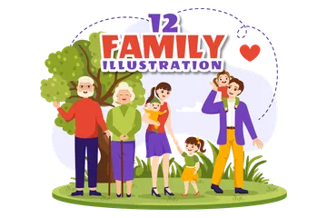 Family Values Illustration Pack