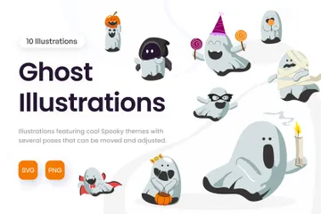 Fantasma Illustration Pack