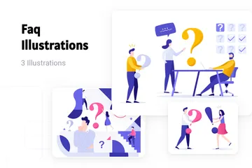 Faq Illustration Pack