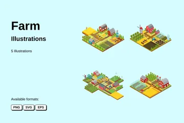 Farm Illustration Pack