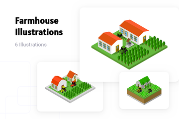Farmhouse Illustration Pack