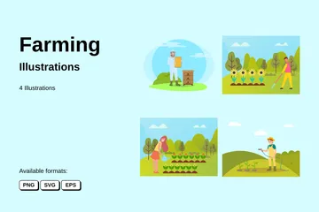 Farming Illustration Pack