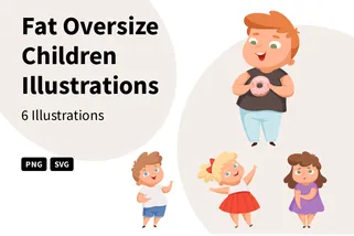 Fat Oversize Children