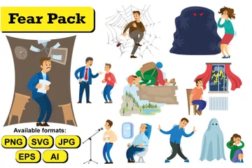 Fear Pack Illustration Pack