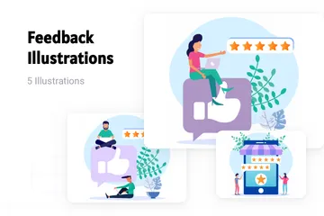 Feedback Illustration Pack