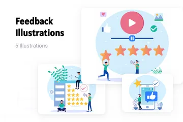 Feedback Illustration Pack