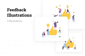 Feedback Illustration Pack