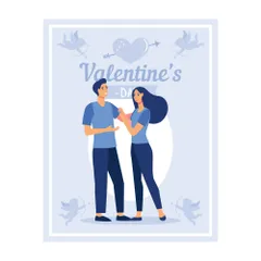 Feliz día de San Valentín Paquete de Ilustraciones