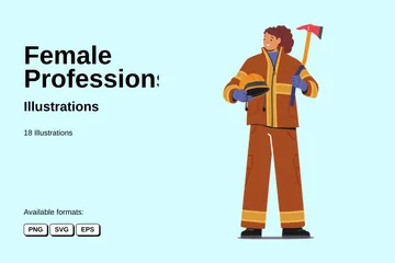 Female Professions Illustration Pack