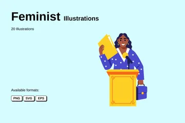 Feminist Illustration Pack