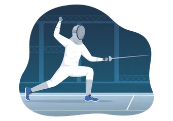 Fencing Illustration Pack