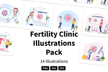 Fertility Clinic Illustration Pack
