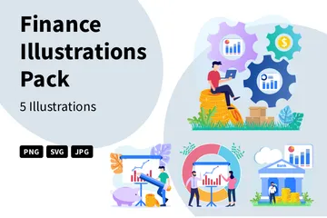 Finance Illustration Pack