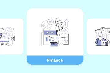 Finance Illustration Pack