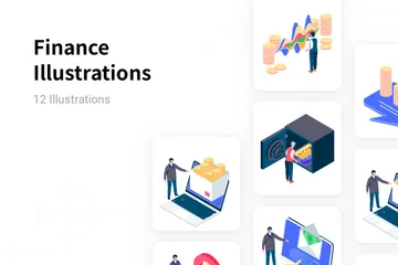 Finance Illustration Pack