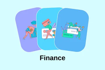 Finance Illustration Pack