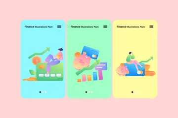 Finance Illustration Pack